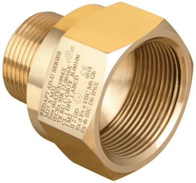 Redapt Metallic (Exde) Adaptor and Reducer, ADU/RDU Series